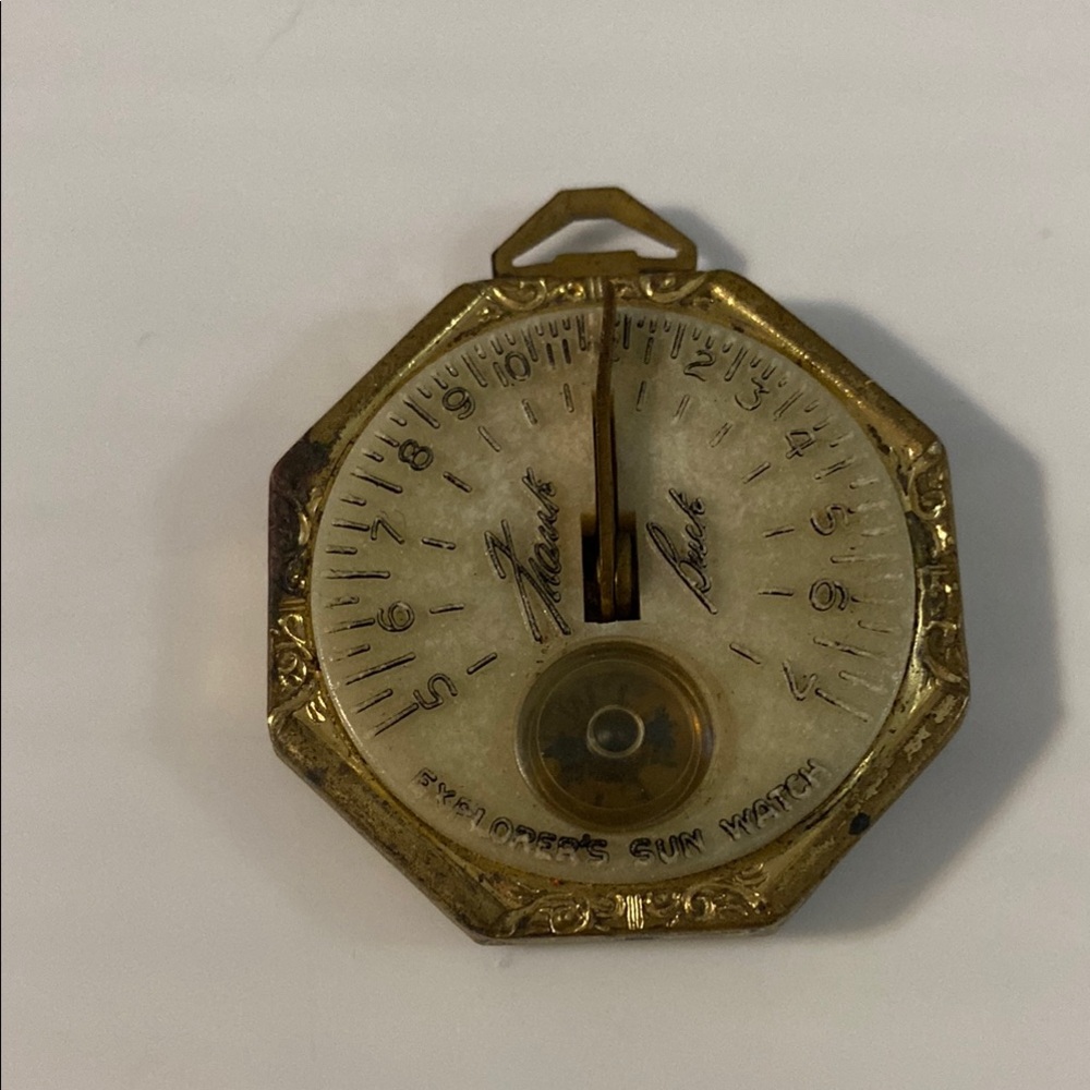 Vintage Frank Buck Explorer's Sun Watch